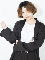 デイジー インデックスヘア 大島店(DAISY index hair)&nbsp;プードルパーマボブパーマショートスパイラルパーマカーリーヘア