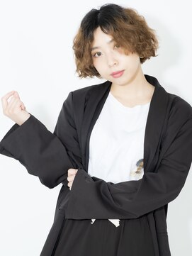 デイジー インデックスヘア 大島店(DAISY index hair) プードルパーマボブパーマショートスパイラルパーマカーリーヘア