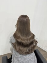 エトバイイオエ(et by ioe)&nbsp;黒髪/ボブルフ/ネビージュ/小顔/ワンレン/髪質改善/グレージュ