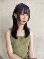 フレーム 博多店(FRAME)&nbsp;姫ウルフレイヤーラベンダー×ブラックインナー【福岡／博多】