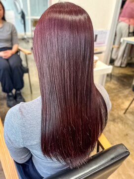 オジョマノ(OjOmano) 大人ショートハイライト髪質改善キッズカット前髪30代40代