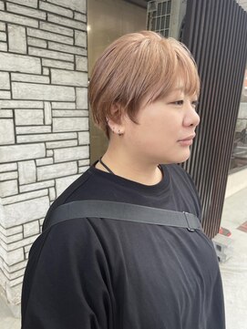 フルールデリズ(fleur de lis) ◇刈り上げショート×ベージュ◇