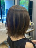 【ボブレイヤー×トリートメント】レイヤーカット/鎌取/林愛華