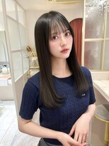 バレット 表参道(VALETTE)&nbsp;グレージュ/可愛い前髪カット/髪質改善トリートメント