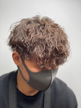 ブルーオーシャン 佐賀店(Blue Ocean) ツイストスパイラルパーマ波巻きスパイラルパーマツーブロック