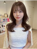 ナチュラルレイヤーでふんわりガーリーヘア♪