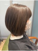 長めショートボブ
