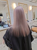 ルクール ヘアー プレジー(Le Coeur HAIR Plaisir)&nbsp;ホワイトシルバー×ナチュラルピンクローライト