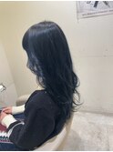 ＊yoshiya＊ブルーブラック＊韓国ヘア＊コリアンブラック＊