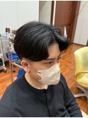 20代30代カジュアルセンターパーツメンズカット短髪韓国風
