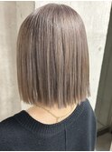 アプリコットオレンジくびれヘアハイライトカラー熊本