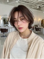 クレビア 名古屋(CreBiA)&nbsp;髪質改善/顔まわりレイヤー/透明感ブラウン