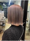 切りっぱなしボブ