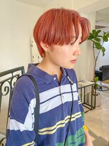 フェリア 梅田(FERIA)&nbsp;テラコッタオレンジ×ショート