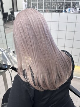 サンクプロジェクト(cinq PROJECT) 韓国ヘアミルクティーベージュグレージュカラーブリーチカラー