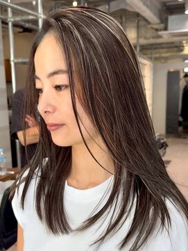 フリーク(FLEEK) レイヤーカット髪質改善ダブルカラーブリーチ