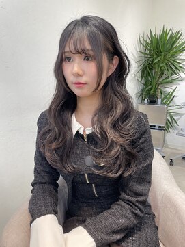 アム 表参道(am) ぱっつん前髪