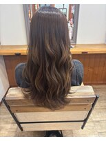 ジルフラン(JILL franc) オリーブベージュ3/25レイヤーカット