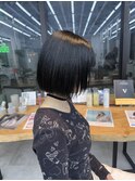 イメチェン/ショートボブ/縮毛矯正/髪質改善/似合わせ/小顔