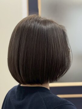 シャルムパリス(charme paris) グレージュ ボブ 髪質改善 カラー