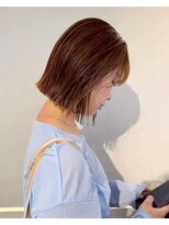 シーン バイ ラッド(SCENE by RAD)&nbsp;自然なレイヤーの抜け感ショートボブくびれヘア小顔盛り艶感