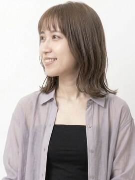 エルムバイエント(elm by emt) 夏に涼しく見える♪白髪も馴染む高発色グレージュ