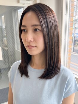 ベイス アワジ(BASE)の写真/最近、前より髪が決まりにくい。そんな大人女性へ。髪質の変化に合わせて艶も似合うも諦めない美しい髪へ♪