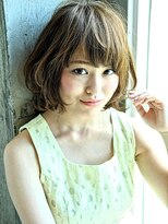 ヘアメイク フレンシア(hair make flencia)&nbsp;甘め外ハネパーマスタイル