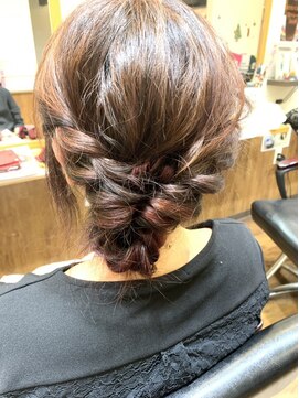ヘアースタジオ ビームス 西江井ヶ島店(Hair Studio BEAMS) お出かけ前に簡単セット