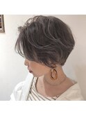 Coast.クセ毛風パーマ×ショートカット