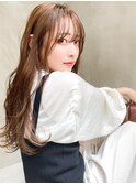 [kate] 大宮　シアーベージュ×柔らかロング