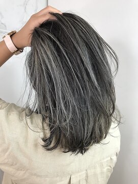 アヴァンス 広島本通店(AVANCE.) 立体ハイライト×ワンカールミディアム