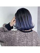 モーション 新宿(motion)&nbsp;ネイビーバレイヤージュ