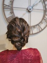ヘアセットサロン ミント(Hair set salon MINT)&nbsp;綺麗めアップスタイル