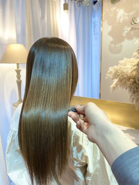 アンド ラ ブランシュ(&.La Blanche) 大宮/大宮東口/髪質改善/人気のベージュ系カラー！ツヤ感が素敵