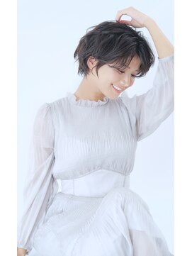 ヘアサロン アティリー(Hair Salon Attirer) 西梅田/ボブ/グレーベージュ/白髪ぼかし【Attirer飯田裕之】