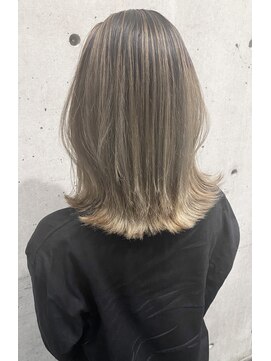 オーク ガーデン 中目黒(OAK garden) バレイヤージュ×グレージュ♪【OAK中目黒】