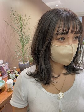 インビテーション 名古屋(invitation) 透明感ブルーアッシュ