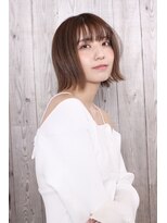 ティント メイクアンドヘア(Tint make&hair) 切りっぱなし外ハネ大人ボブ★