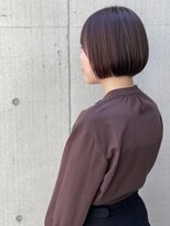 くびれヘア/アプリコットオレンジ/ハイライトカラー/レイヤー