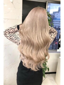 リア 大阪梅田(Ria) ～ミルクティーべージュ　シールエクステ～【Ria 大阪 梅田】