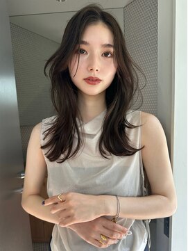 サイン 渋谷(SIGN) レイヤーカットイヤリングカラーインナーカラーケアブリーチ