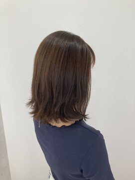 シエル 立川店(CIEL) 【CIEL 佐藤】くびれボブ　スモーキートパーズ