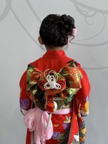 タクミフォーヘアー(TAKUMI for hair) お花で可愛い七五三セット♪