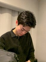 ヌース(NOOS)&nbsp;メンズ刈らない七三分け