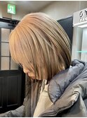 ボブカット/毛先グラデーション