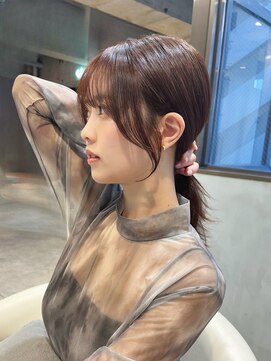 グロー 大宮(GLROW) □ 韓国大宮顔周りレイヤーカットウルフカットワンホンヘア