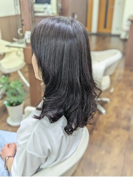 ビーエフサロン 大森町店(B×F SALON) 髪質改善×カラー×裏オプションのデジタルパーマ