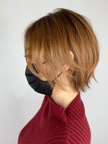 リコラックスビー 中百舌鳥(LICO LUXBE)&nbsp;セミウルフレイヤー☆ライトブロンド