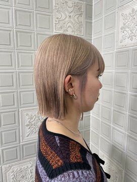 ルシエ 立川(LUCIE) ミルクティーベージュボブ